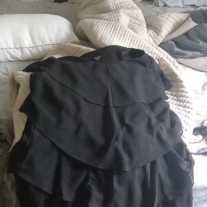 Black sleeveless dress 18w